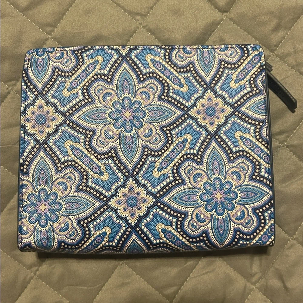 Liberty of London Blue Floral makeup bag